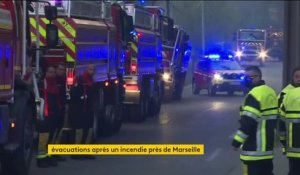 ​Bouches-du-Rhône : important incendie près de Marseille, près d'une centaine d'hectares ravagés
