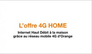 Offre 4G Home - Orange