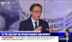 Le responsable de l'activité vaccin de Pfizer France affirme qu'"il n'y a pas de signal lié aux thromboses avec le vaccin Pfizer"