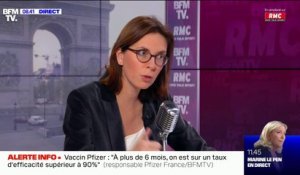 Covid-19: selon Amélie de Montchalin, "nous n'arriverons pas à vacciner par la contrainte" en France