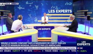 Les Experts : Bruno Le Maire confiant sur la naissance de l'impôt minimum mondial sur les sociétés - 09/04