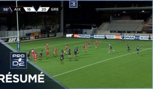 PRO D2 - Résumé Provence Rugby-FC Grenoble Rugby: 32-30 - J26 - Saison 2020/2021