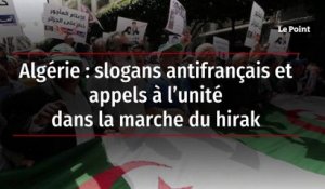 Algérie : slogans antifrançais et appels à l’unité dans la marche du hirak