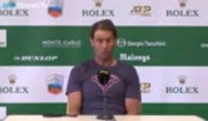Monte-Carlo - Nadal : "Heureux de la façon dont je joue"