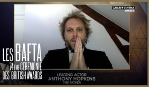 BAFTA 2021 : Anthony Hopkins sacré meilleur acteur pour The Father