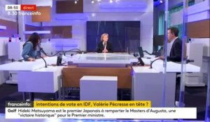 La présidente de la région Ile-de-France Valérie Pécresse assure qu'une défaite aux prochaines élections régionales "sonnerait la fin de (sa) carrière politique" - VIDEO