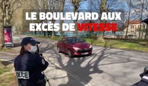 Le boulevard aux excès de vitesse