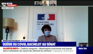 Guérie du Covid-19, Roselyne Bachelot s'exprime devant le sénat