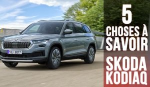 Skoda Kodiaq 2021, 5 choses à savoir sur le restylage du SUV tchèque