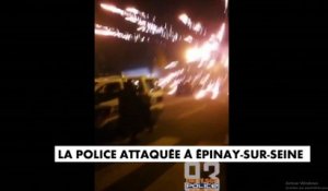 La police attaquée à Epinay-sur-Seine