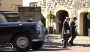 Funérailles du Prince Philip : L'image que le monde entier attendait avec William et Harry se parlant à la sortie de la cérémonie après des semaines de brouilles