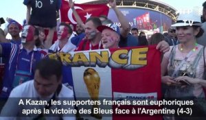 Les supporters français exultent après la victoire des Bleus (2)