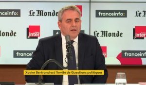 Xavier Bertrand : "A partir du moment où les États-Unis mettent en place un tel plan de relance, l'Europe doit suivre (...). Je veux mettre en place des programmes d'investissement dans les infrastructures dans tout le pays."