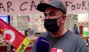 Port-de-Bouc: hypermarché Carrefour à louer, les salariés avec !