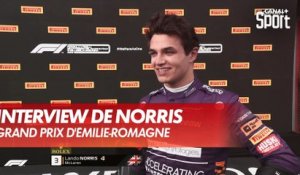 Lando Norris heureux de son podium - GP d'Émilie-Romagne