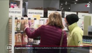 Santé : des cabines de téléconsultation médicale installées dans des supermarchés