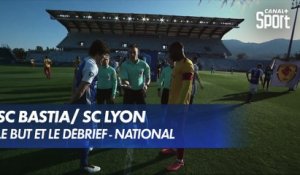 Les buts et le débrief de SC Bastia / SC Lyon - National