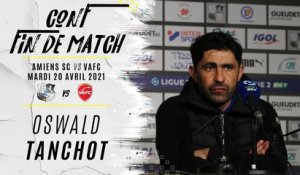 Conférence d'après match ASC - VAFC : Oswald Tanchot
