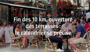 Fin des 10 km, ouverture des terrasses : le calendrier se précise