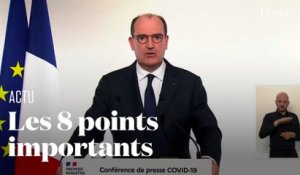 Jean Castex : les 8 points à retenir des interventions du Premier ministre et d'Olivier Véran