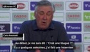 Super Ligue - Ancelotti : "Je me suis dit : c'est une blague ?"