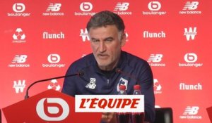 Galtier : «Tout peut arriver» - Foot - L1 - Lille