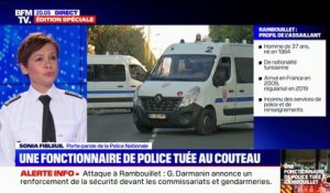 Attaque à Rambouillet: "Cela nous rappelle la dangerosité de notre métier", déclare Sonia Fibleuil, porte-parole de la Police nationale