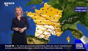 La météo pour ce dimanche 25 avril 2021