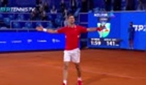 Belgrade - Djokovic battu par Karatsev au terme d'un immense combat