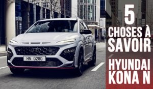 Kona N, 5 choses à savoir sur le SUV sportif de Hyundai