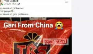 Du Gari Made In China? : Faux ! c’est d’une société indienne installée au Ghana