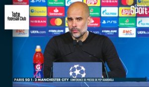 "On sait que tout peut arriver" - La conférence de Pep Guardiola après PSG / Manchester City