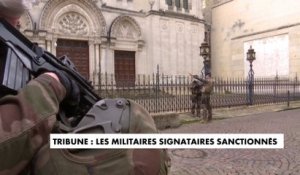 Tribune : les militaires signataires sanctionnés