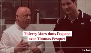 Thierry Marx dans l'espace avec Thomas Pesquet