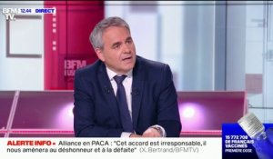 Xavier Bertrand: "On a fait preuve de naïveté,  nous avons face à nous des terroristes qui veulent détruire ce que nous sommes"