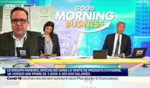 François Thuilleur (Paredes) : Le groupe Paredes va verser une prime de 3 300€ à ses 600 salariés - 04/05