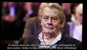 Alain Delon - après son AVC, son grand retour annoncé !