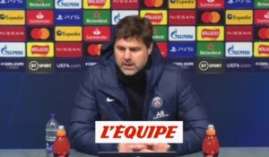 Mauricio Pochettino : « Sur les deux matches, on n'a pas eu de chance » - Foot - C1 - PSG