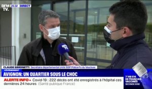 "C'était un fonctionnaire de police exemplaire": Claude Simonetti (Unité SGP Police FO Vaucluse) rend hommage au policier tué à Avignon