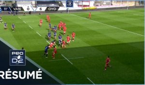 PRO D2 - Résumé RC Vannes-Oyonnax Rugby: 13-26 - J29 - Saison 2020/2021