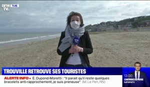 Calvados: Trouville-sur-Mer retrouve ses touristes