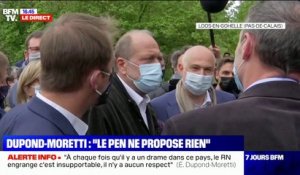 Éric Dupond-Moretti accuse Marine Le Pen d'"utiliser la région comme un brouillon pour ses ambitions personnelles"