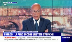 Éric Ciotti à propos de Christian Estrosi: "Ça fait quatre ans qu'il a rejoint Emmanuel Macron"