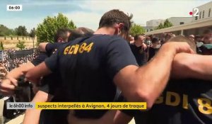 Policier tué à Avignon - Le tireur présumé et un complice arrêtés cette nuit à une barrière de péage alors qu'ils fuyaient vers l'Espagne - Gérald Darmanin félicite les policiers