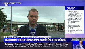 Policier tué à Avignon: ce que l'on sait des deux suspects interpellés