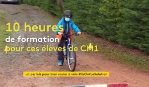 Dans l'Allier, ces élèves de CM1 passent leur permis de rouler à vélo