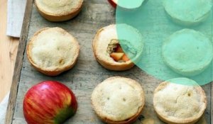 Mini apple pies (petites tourtes à la pomme)