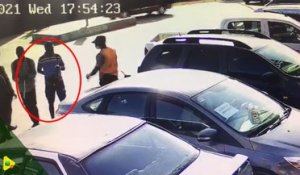 Kawteef filmé par une caméra de surveillance, regardez ce voleur dérober un sac