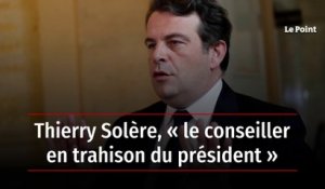 Thierry Solère, « le conseiller en trahison du président »