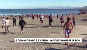 Espagne : 8.000 migrants marocains passent la frontière de Ceuta
